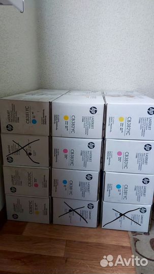 Картриджи на HP