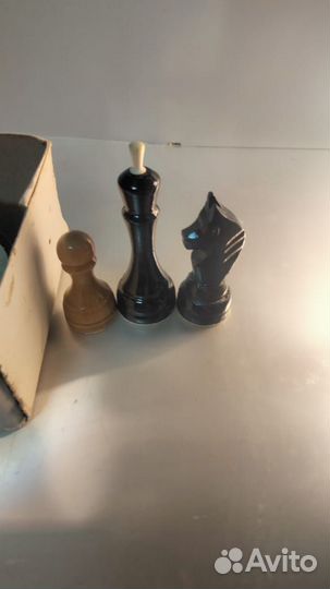 Шахматы деревянные СССР в коробке