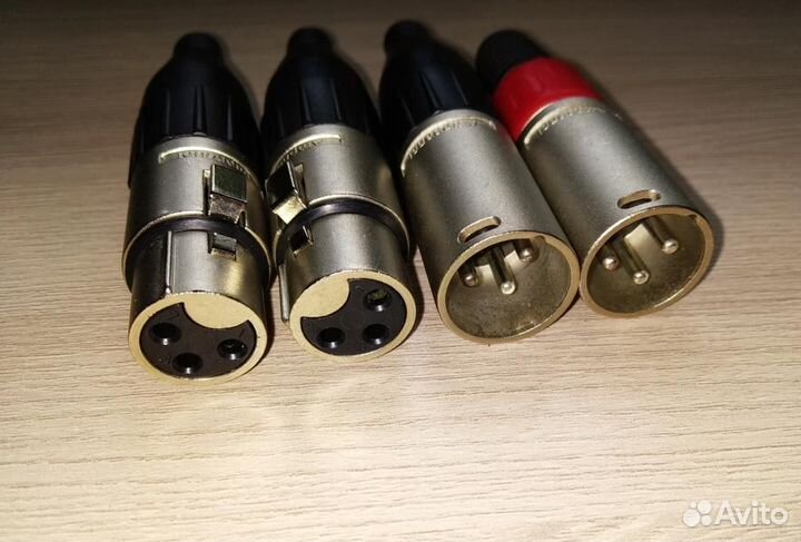 Аудио разъемы XLR Amphenol 3 контакт