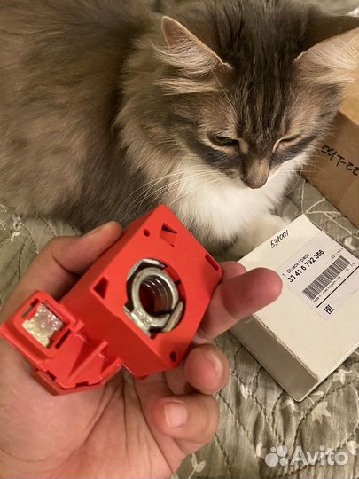 61139208241 клема аврийная bmw