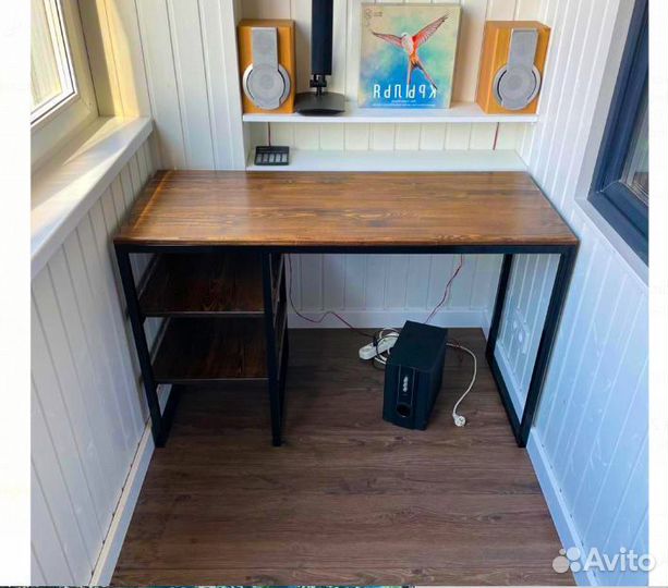 Компьютерный стол лофт, письменный стол лофт