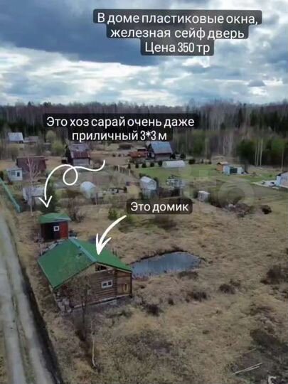 Участок 12 сот. (СНТ, ДНП)