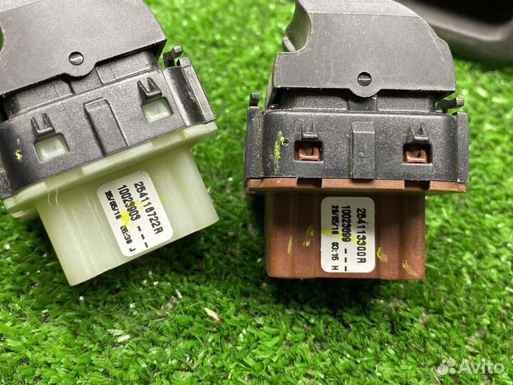 Renault kaptur кнопки стеклоподъемника