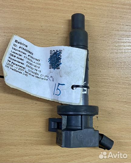 Катушка зажигания citroën C1