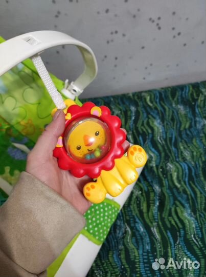 Шезлонг Fisher Price кресло для малыша