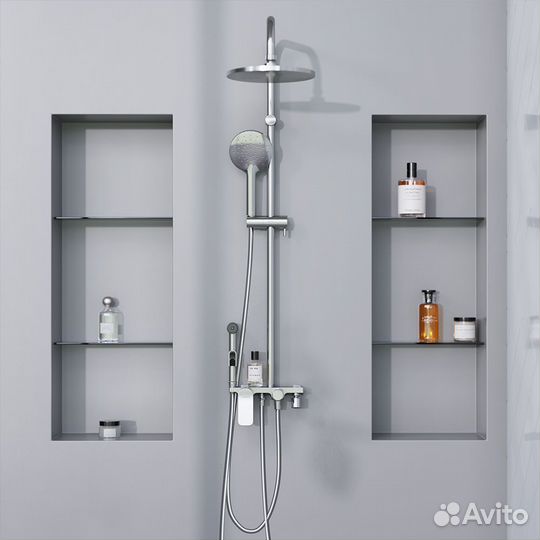 Душевая система Damixa Jupiter 977770000 стойка с