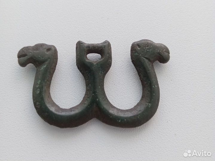 Бронзовый оберег хазар - ассуров