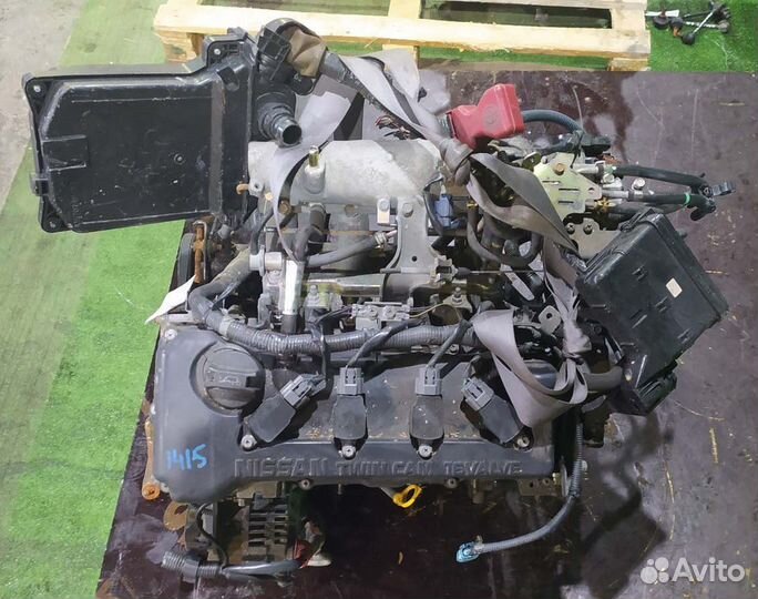 Двс nissan QG13DE под А/Т мех.дросс без еgr в сбор