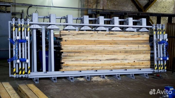 Пресс для мебельного щита, бруса. Вайма