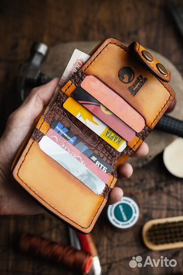 Портмоне из натуральной кожи 