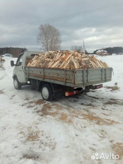 Дрова зил,газель колотые или чурки берёза,осина