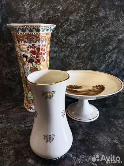 Фарфоровые вазы