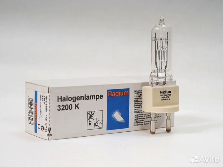 Лампы импульсные, галогенные