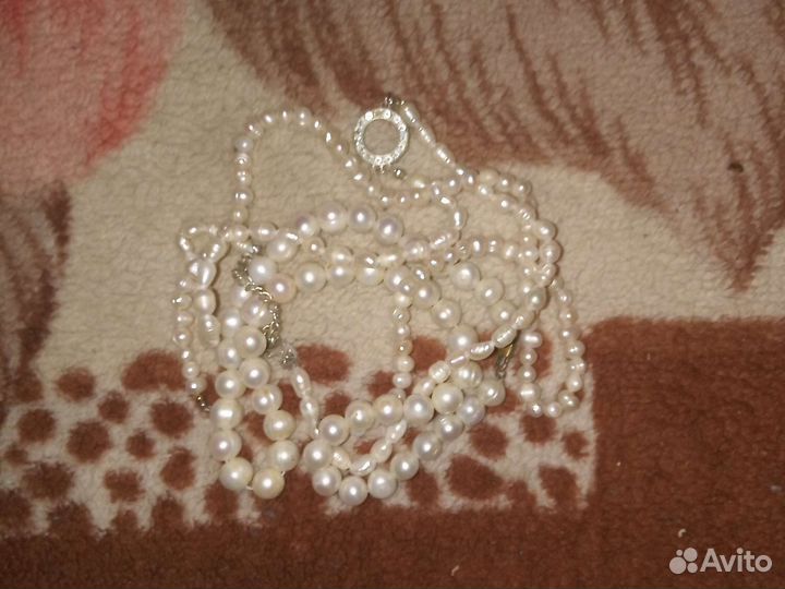 Колье жемчуг СССР