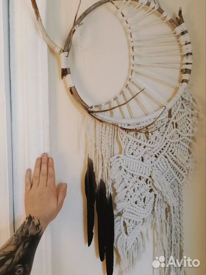 Панно из макраме разные размеры