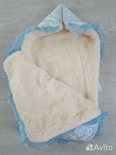 Конверт на выписку для мальчика зимний