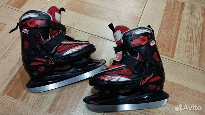 Продам коньки детские раздвижные р. 27-30