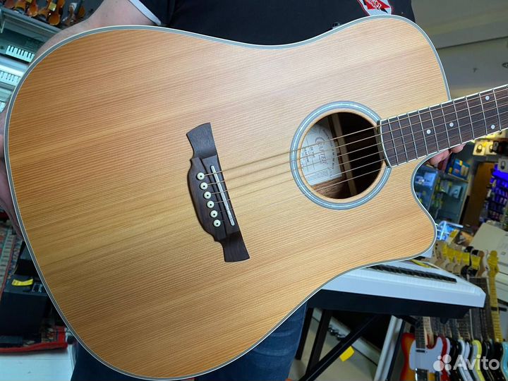 Электроакустическая гитара crafter DE-7/NC + чехол