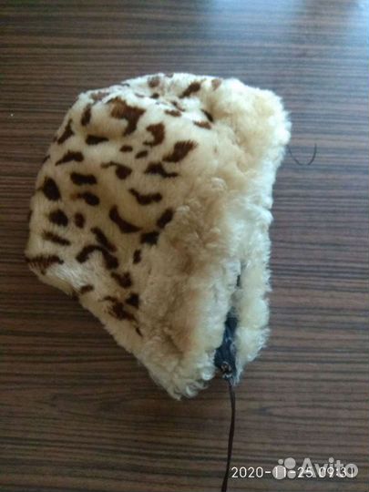 Шапка зимняя цигейка