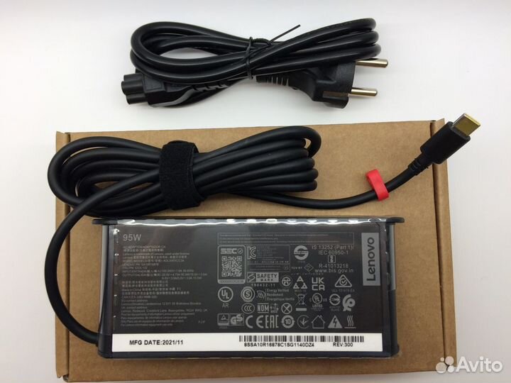 Блок питания Lenovo USB Type-C 95W