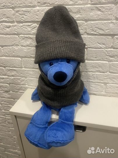 Шапка и снуд для мальчика 3-4 года осень