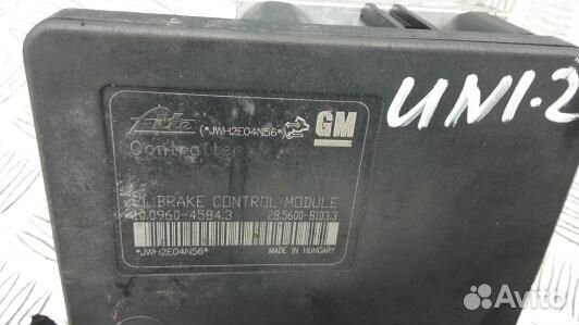 Блок ABS chevrolet cruze J300 (UNI02KW01)