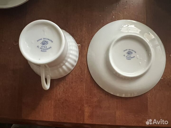 Сервиз чайный фарфоровый ифз