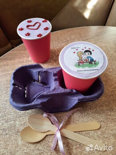 Торт в стакане (cake to go)