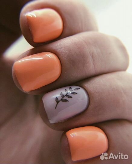 Маникюр гель лак