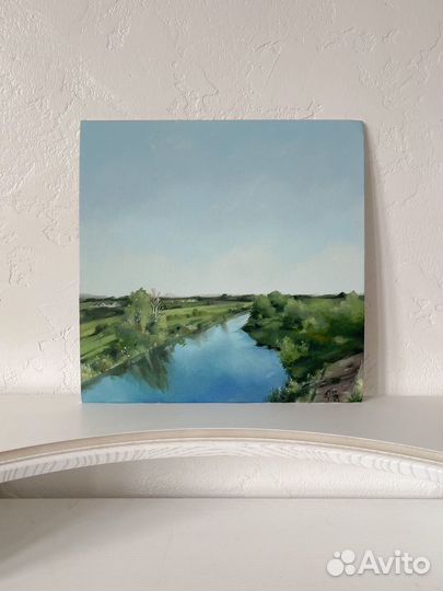 Картина маслом пейзаж