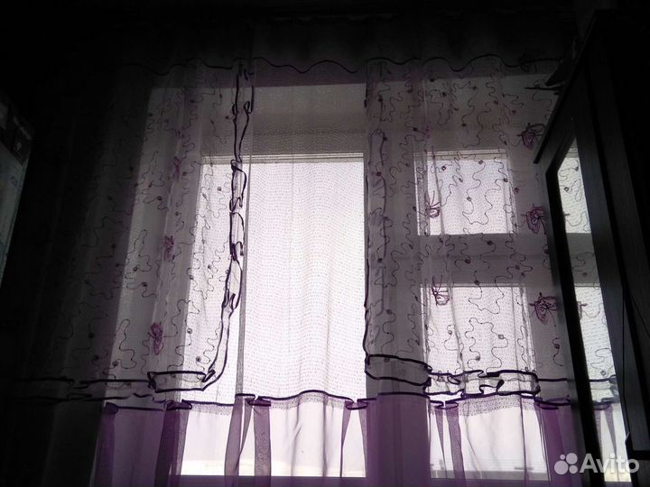 Тюль для кухни