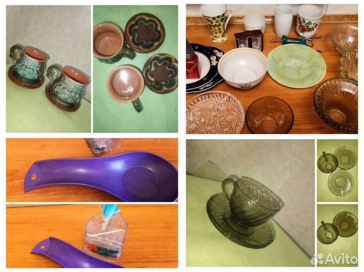 Посуда вазы кружки тарелки подставка блюдо