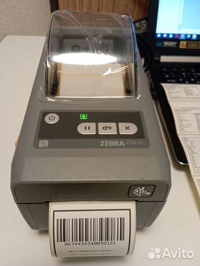 Принтер этикеток Zebra Zd410 USB комплект
