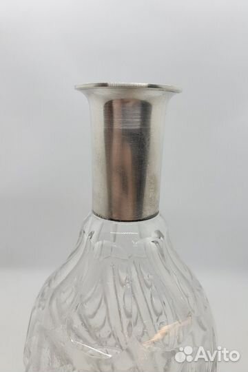 Графин хрустальный с серебром