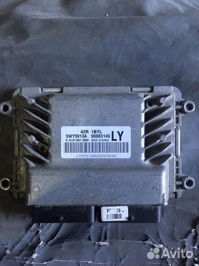 Эбу мозги chevrolet aveo t250