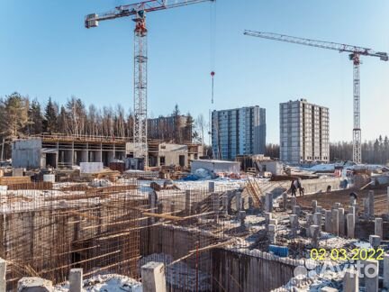 Хо�д строительства ЖК «Полис Приморский 2» 1 квартал 2022