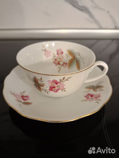 Чайные пары фарфор ГДР