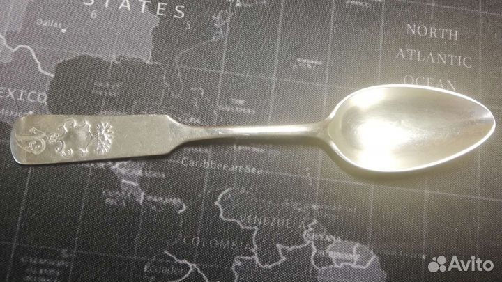 Серебряная ложка Fabecki O.C 1889 год 84 проба