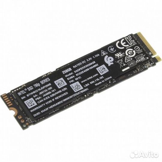 SSD Intel 2000Gb 660p ssdpeknw020T8X1