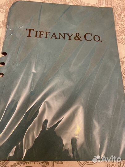 Ежедневник блокнот Tiffany & Co с ручкой
