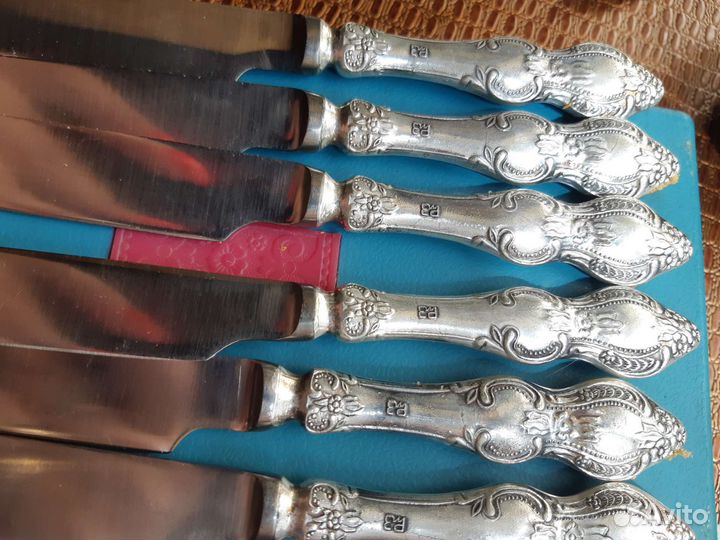 Ложки вилки мельхиоровые СССР