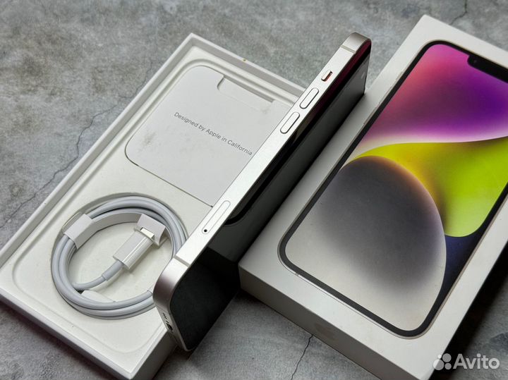 iPhone 14 128gb Акб 88 Отличный (sim+esim)