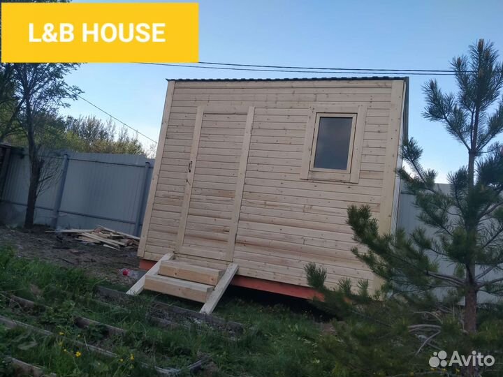 Хозблок для дачи 3х2 (под ключ)