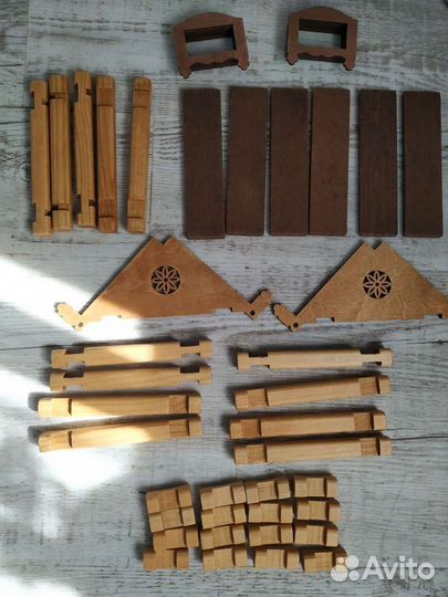 Деревянный конструктор 