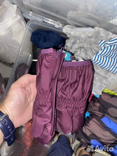 Варежки крани демисезон декатлон