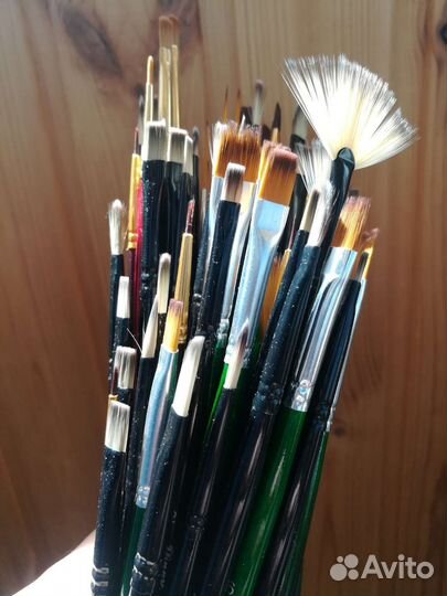 Кисти синтетика новые