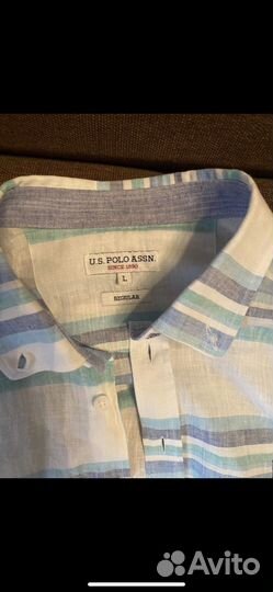 Рубашка us polo мужская