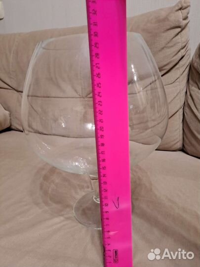 Вазы в виде рюмки и фужера