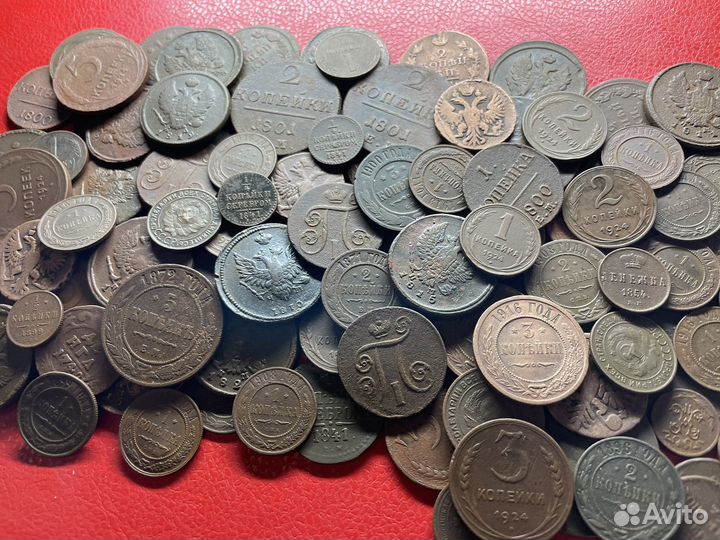 115 царских монет Российской империи