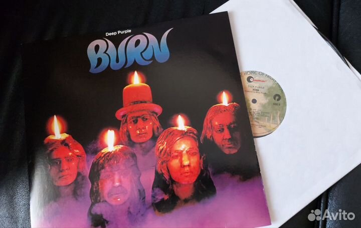 Винил burn deep purple